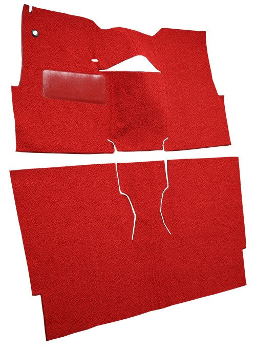 1957 Chevrolet Bel Air 2DR Sedan Bucket Seat Loop Replacement Carpet Kit - 2-Piece - product details image 3