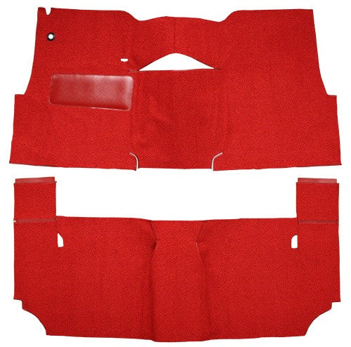1957 Chevrolet Bel Air 2DR Convertible Bench Seat Loop Replacement Carpet Kit - 2-Piece - product details image 2