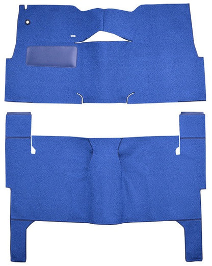 1957 Chevrolet Two-Ten Series 2DR Wagon Bench Seat Pass Area Loop Replacement Carpet Kit - 2-Piece - product details image 2