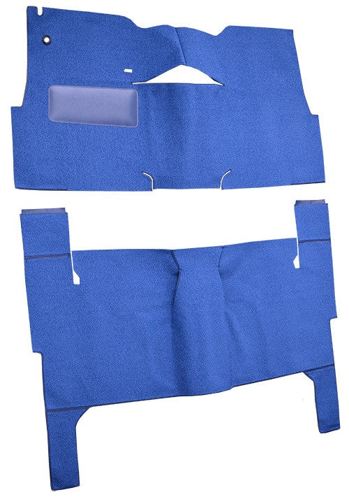1957 Chevrolet Bel Air Nomad 2DR Wagon Bench Seat Pass Area Loop Replacement Carpet Kit - 2-Piece - product details image 3