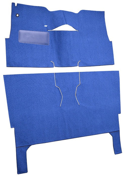 1957 Chevrolet Bel Air Nomad 2DR Wagon Bucket Seat Pass Area Loop Replacement Carpet Kit - 2-Piece - product details image 3