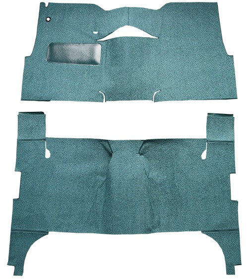 1957 Chevrolet Two-Ten Series 4DR Sedan Bench Seat Loop Replacement Carpet Kit - 2-Piece - product details image 2