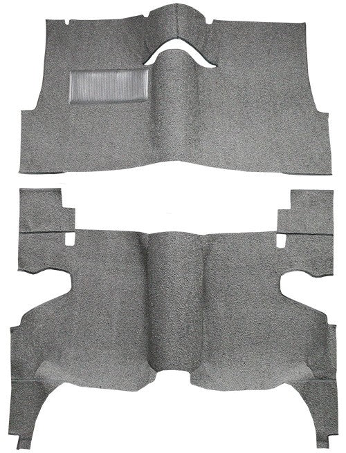 1958 Chevrolet Bel Air 4DR Hardtop Cut & Sewn Loop Replacement Carpet Kit - 2-Piece - product details image 2