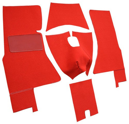 1959-1960 Chevrolet Corvette Complete Foam Loop Replacement Carpet Kit - 5-Piece - product details image 3
