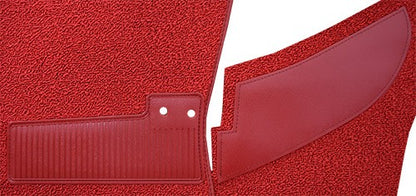 1963 Chevy Corvette Coupe Complete Without Tool Box Cut No Pad Loop Replacement Carpet Kit - 19-Piece - product details image