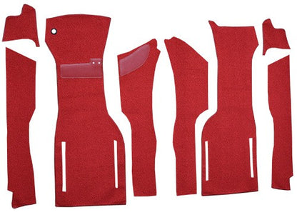 1964 Chevrolet Corvette Front No Pad Loop Replacement Carpet Kit - 8-Piece - product details image 3