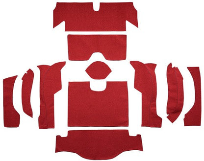 1964 Chevrolet Corvette Coupe Rear No Pad Loop Replacement Carpet Kit - 11-Piece - product details image 2