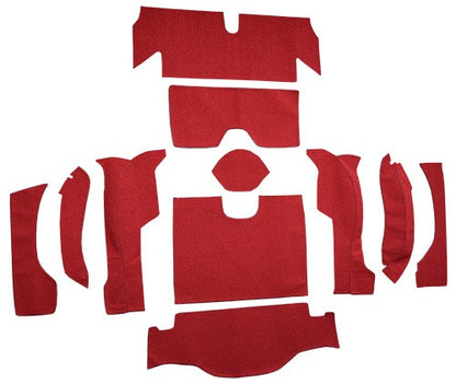 1964 Chevrolet Corvette Coupe Rear No Pad Loop Replacement Carpet Kit - 11-Piece - product details image 3