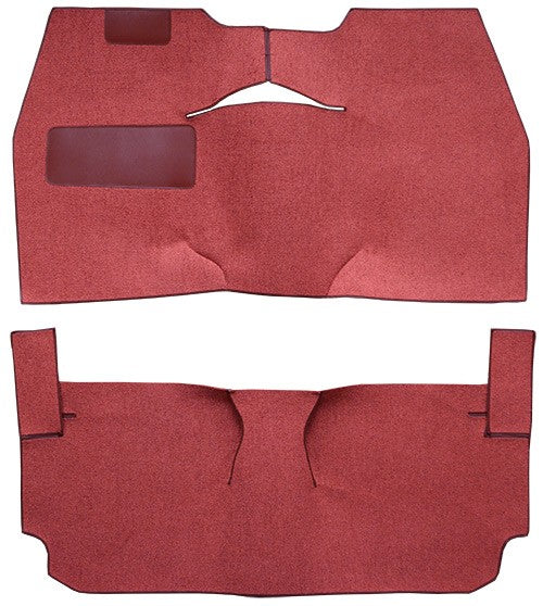 1950-1952 Chevrolet Bel Air 2DR Hardtop Bench Seat Loop Replacement Carpet Kit - 2-Piece - product details image 2