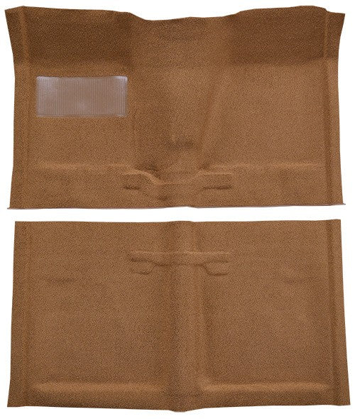 1962-1967 Chevrolet Chevy II Nova 2DR Auto Bucket Seat Loop Molded Replacement Carpet Kit - 2-Piece - product details image 2