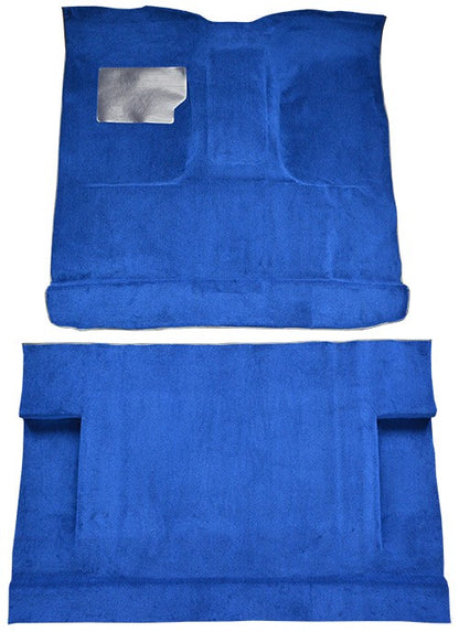 1975-1979 Ford F-350 Crew Cab 4WD Auto/4spd Cutpile Molded Replacement Carpet Kit - 2-Piece - product details image 2