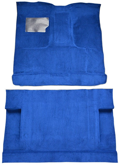 1973 Ford F-250 Crew Cab 2WD Auto C-6 Trans Column Shift Loop Molded Replacement Carpet Kit - 2-Piece - product details image