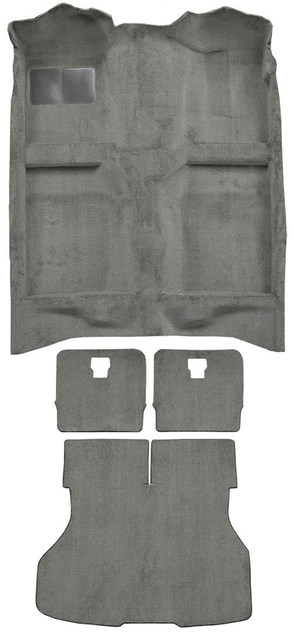 1987-1993 Ford Mustang Hatchback Complete Cutpile Molded Replacement Carpet Kit - 4-Piece - product details image 2
