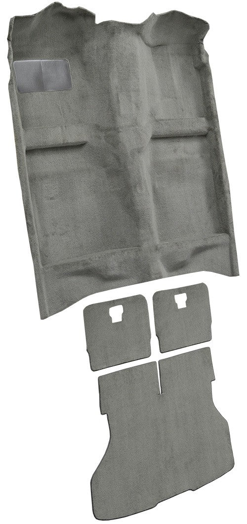 1987-1993 Ford Mustang Hatchback Complete Cutpile Molded Replacement Carpet Kit - 4-Piece - product details image 3