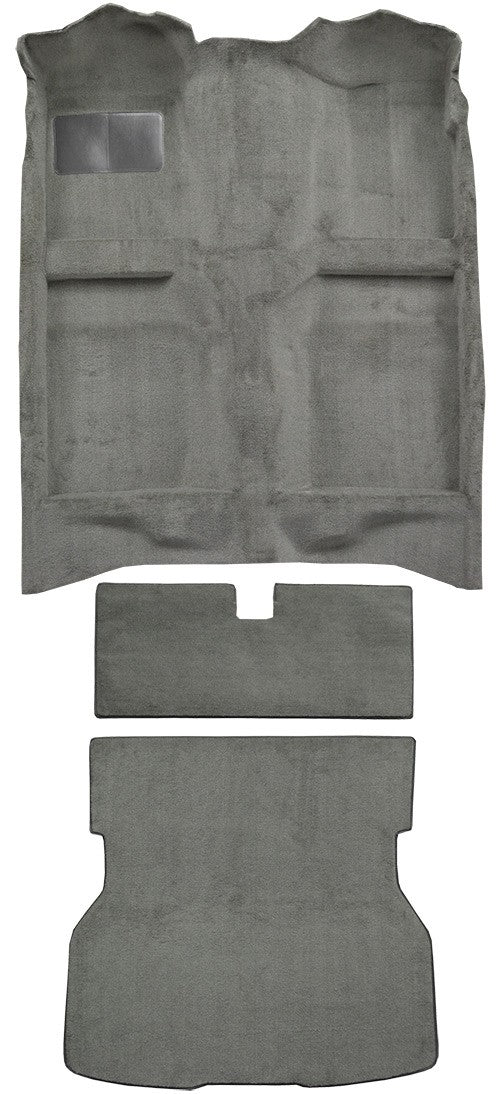 1983 Ford Mustang Hatchback Fits Rear Bench Seat Complete Cutpile Replacement Carpet Kit - 3-Piece - product details image 2