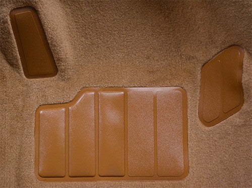 1985-1992 Chevrolet Camaro Pass Area without Console Cutpile Molded Replacement Carpet Kit - 1-Piece - product details image 