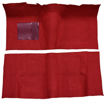 1961-1962 Mercury Monterey 2DR Conv Auto Flat Front Short Rear Loop Replacement Carpet Kit - 2-Piece - product details image 