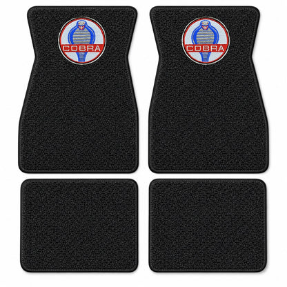 1964-1968 Ford Mustang Loop Floor Mats with Embroidered Logo Choices - 4-Piece - product details image 20