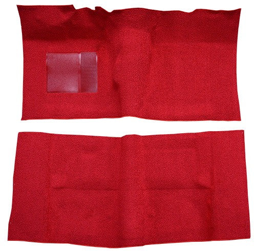 1961-1962 Mercury Monterey 2DR Conv 4spd Flat Front Short Rear Loop Replacement Carpet Kit - 2-Piece - product details image 