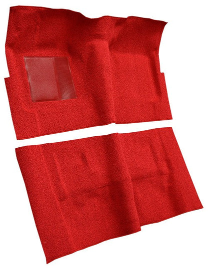 1963-1964 Mercury Monterey 2DR Conv Auto Foot Wells Short Rear Loop Replacement Carpet Kit - 2-Piece - product details image 