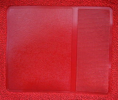 1963-1964 Mercury Monterey 2DR Conv 4spd Foot Wells Short Rear Loop Replacement Carpet Kit - 2-Piece - product details image 