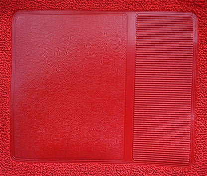 1963-1964 Mercury Monterey 2DR Conv 4spd Foot Wells Short Rear Loop Replacement Carpet Kit - 2-Piece - product details image 