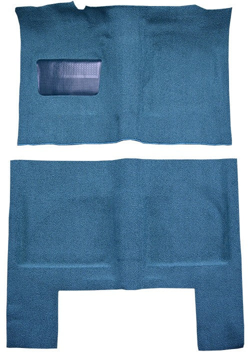 1963-1966 Plymouth Valiant 2DR/4DR Hardtop/Conv Auto Loop Molded Replacement Carpet Kit - 2-Piece - product details image 2