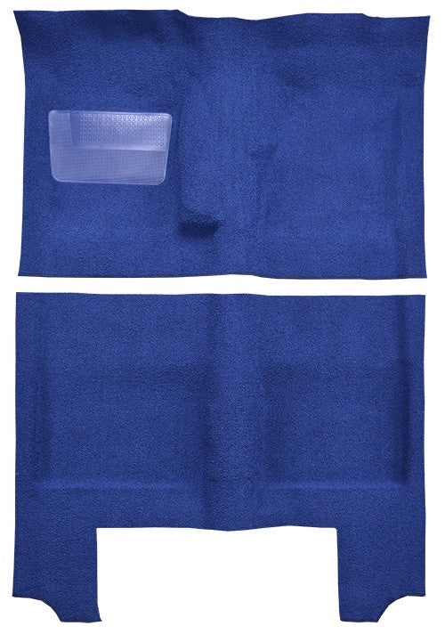 1964-1966 Plymouth Barracuda 4spd w/o Console Strip Pass Area Loop Replacement Carpet Kit - 2-Piece - product details image 2