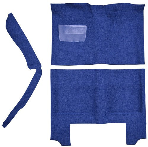 1964-1966 Plymouth Barracuda Auto w/ Console Strip Pass Area Loop Replacement Carpet Kit - 3-Piece - product details image 2