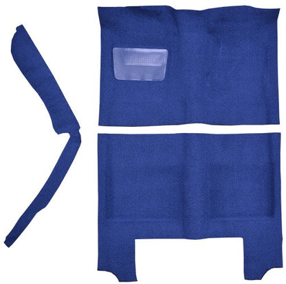 1964-1966 Plymouth Barracuda Auto w/ Console Strip Pass Area Loop Replacement Carpet Kit - 3-Piece - product details image 2
