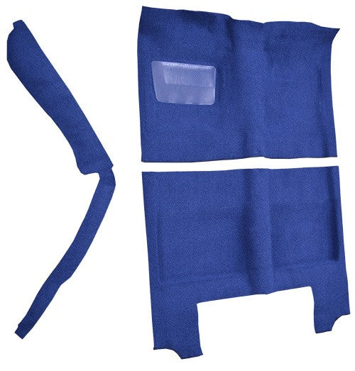 1964-1966 Plymouth Barracuda Auto w/ Console Strip Pass Area Loop Replacement Carpet Kit - 3-Piece - product details image 3