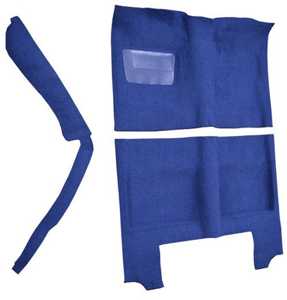 1964-1966 Plymouth Barracuda Auto w/ Console Strip Pass Area Loop Replacement Carpet Kit - 3-Piece - product details image 3