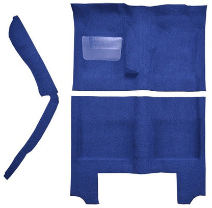 1964-1966 Plymouth Barracuda 4spd w/ Console Strip Pass Area Loop Replacement Carpet Kit - 3-Piece - product details image 2