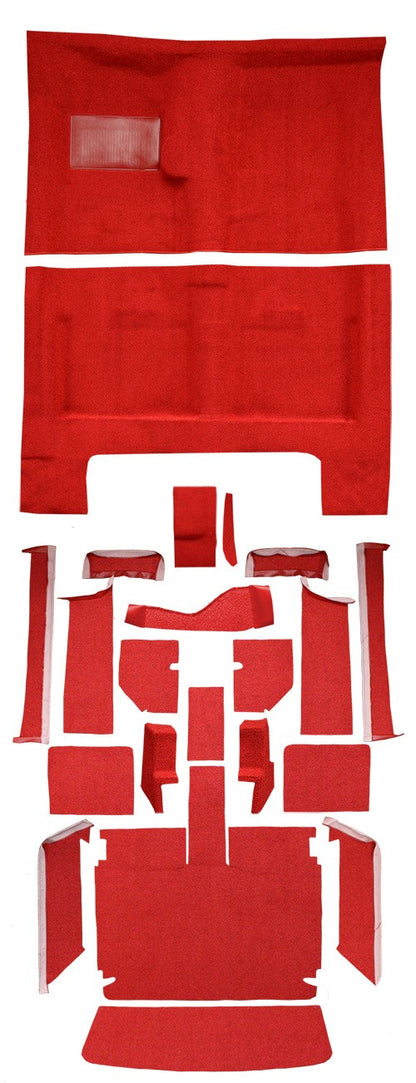 1967 Dodge Charger 4spd Complete Loop Molded Replacement Carpet Kit - 22-Piece - product details image 2
