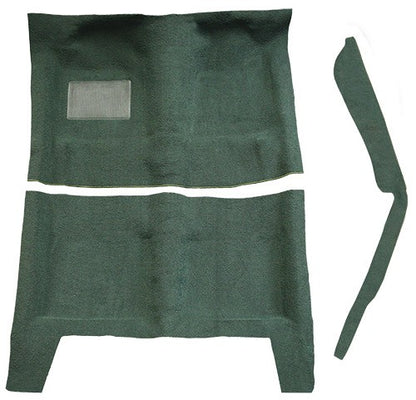 1967-1969 Plymouth Barracuda Auto w/ Console Strip Pass Area Loop Replacement Carpet Kit - 3-Piece - product details image 2