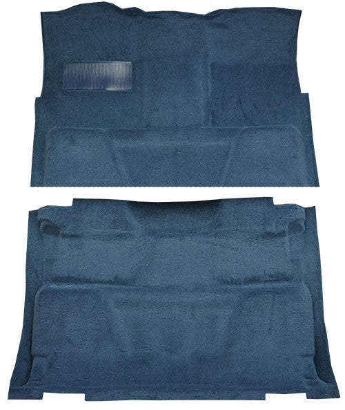 1973 Chevy C30 Pickup Crew Cab 2WD Auto/3spd Column Shift Loop Molded Replacement Carpet Kit - 2-Piece - product details imag