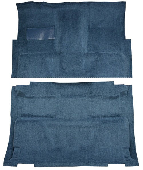 1975-1978 GMC K25 Crew Cab 4WD Auto/4spd Cutpile Molded Replacement Carpet Kit - 2-Piece - product details image 2