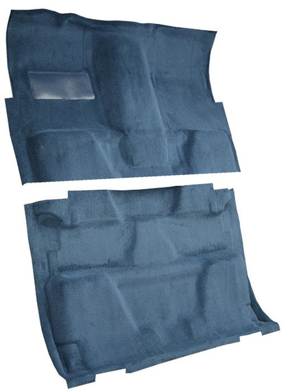 1975-1978 GMC C25 Crew Cab 2WD Auto 400 Trans Column Cutpile Molded Replacement Carpet Kit - 2-Piece - product details image 