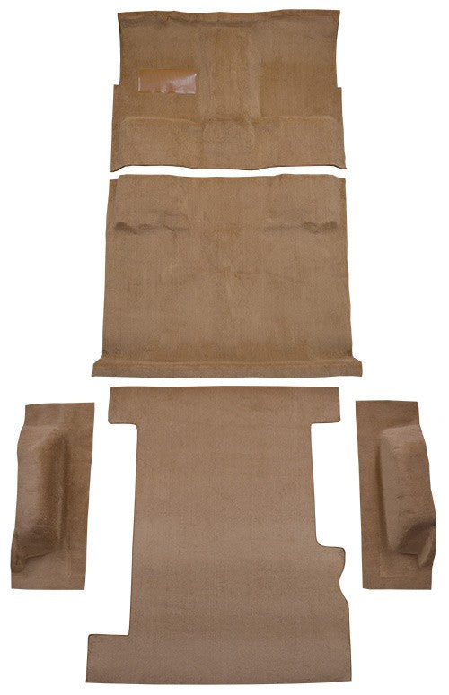 1975-1978 GMC K15 Suburban 4WD Complete Cutpile Molded Replacement Carpet Kit - 5-Piece - product details image 2