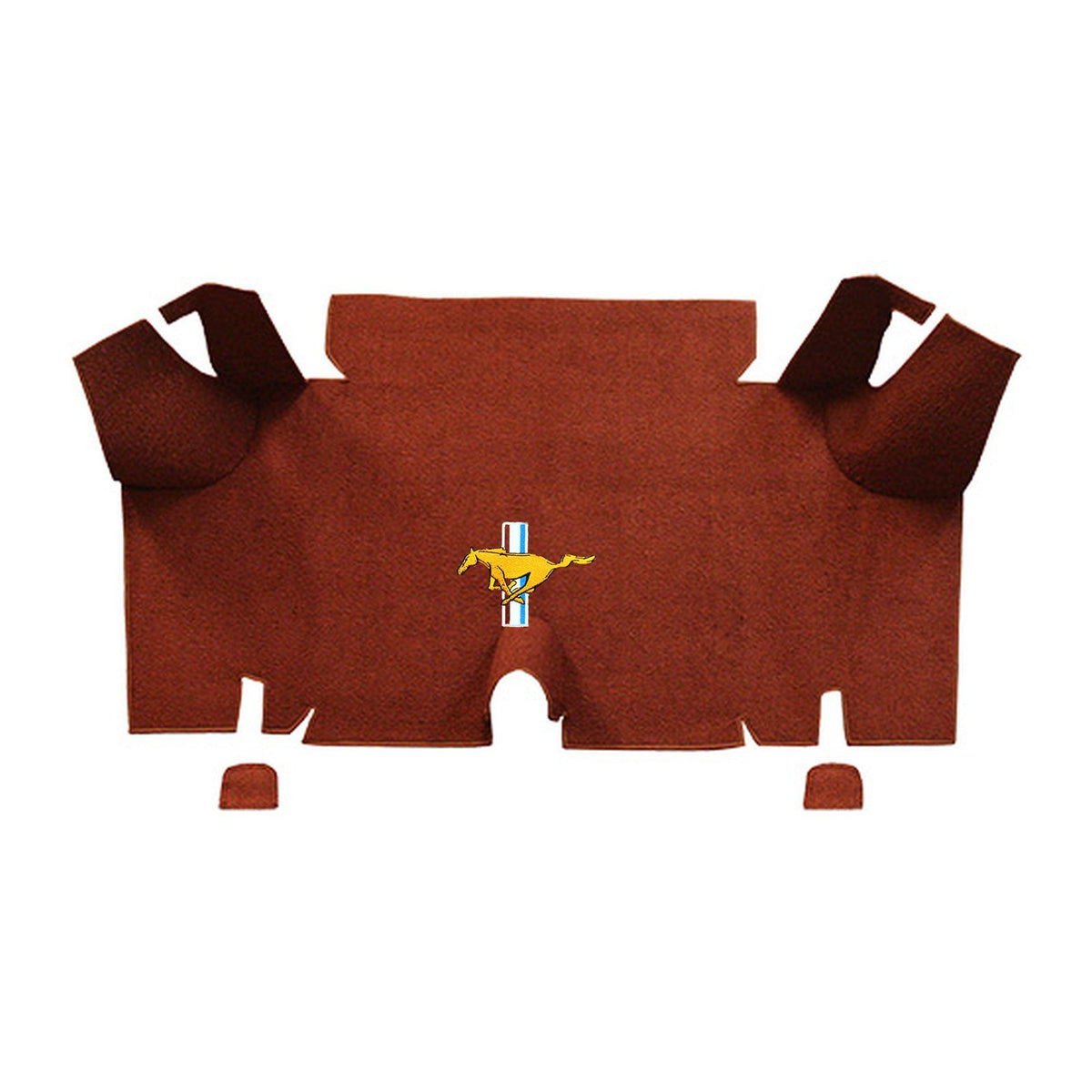 1965-1966 Ford Mustang Fastback Nylon Trunk Kit Floor Only - 3-Piece - product details image 12