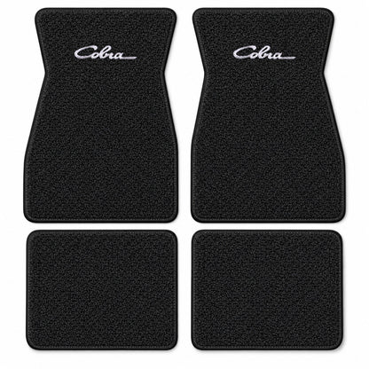 1964-1968 Ford Mustang Loop Floor Mats with Embroidered Logo Choices - 4-Piece - product details image 16