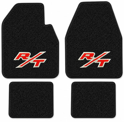 1966-1970 Dodge Charger Auto Loop Floor Mats with Embroidered Logo Choices - 4-Piece - product details image 14