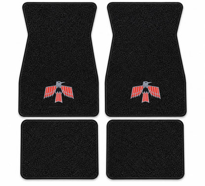 1967-1973 Pontiac Firebird Loop Floor Mats with Embroidered Logo Choices - 4-Piece - product details image 16