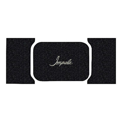 1961 Chevy Impala Loop Replacement Trunk Mat 2DR Hardtop/Coupe in Carpet with Pad - 3-Piece - product details image 12