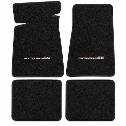 1982-1988 Chevy Monte Carlo Cutpile Floor Mats with Embroidered Logo Choices - 4-Piece - product details image 16