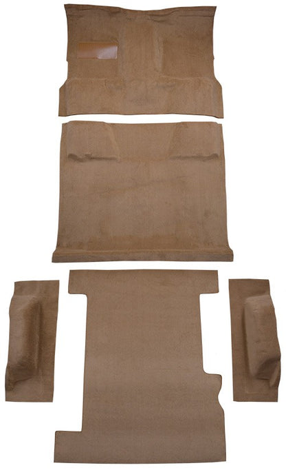 1989-1991 GMC V2500 Suburban 4WD Complete Cutpile Molded Replacement Carpet Kit - 5-Piece - product details image 2