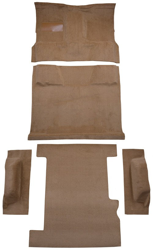 1981-1986 Chevrolet C10 Suburban 2WD 4spd Complete Cutpile Molded Replacement Carpet Kit - 5-Piece - product details image 2