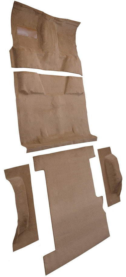 1981-1986 Chevrolet K10 Suburban 4WD Complete Cutpile Molded Replacement Carpet Kit - 5-Piece - product details image 3