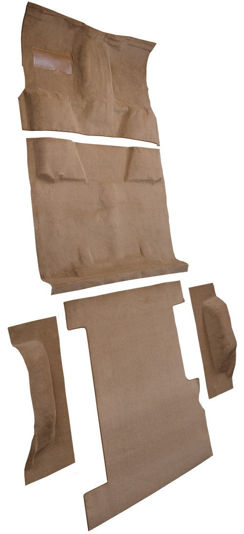1989-1991 Chevrolet V2500 Suburban 4WD Complete Cutpile Molded Replacement Carpet Kit - 5-Piece - product details image 3