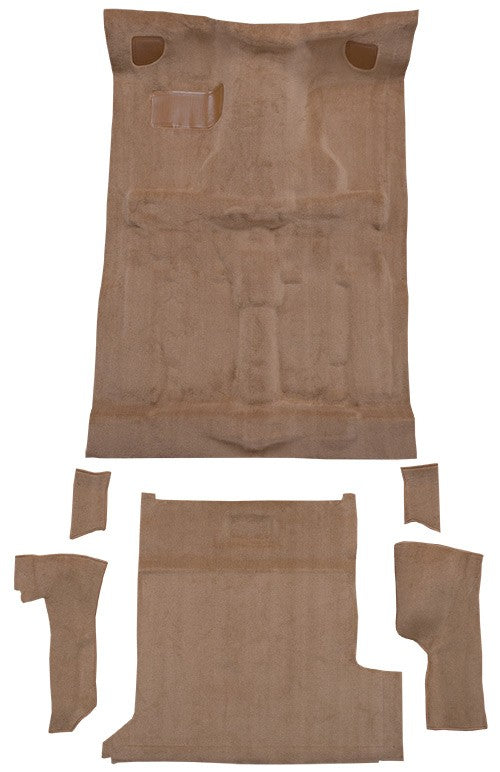 1992-1993 GMC Jimmy 2DR Complete Cutpile Molded Replacement Carpet Kit - 6-Piece - product details image 2